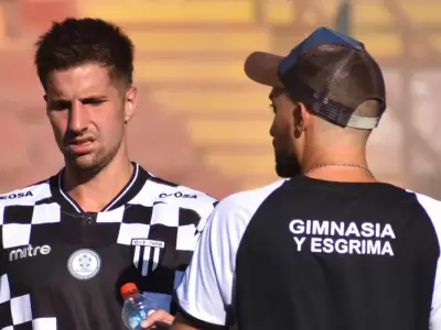 Imanol Gonz�lez y el presente de Gimnasia y Esgrima.