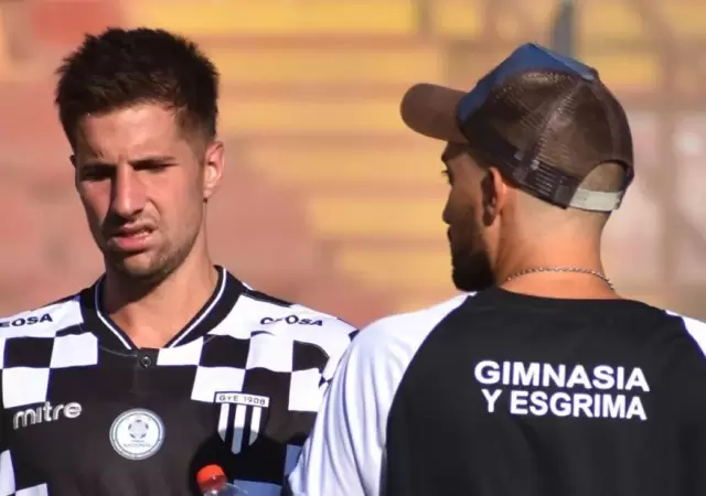 Imanol Gonz�lez y el presente de Gimnasia y Esgrima.