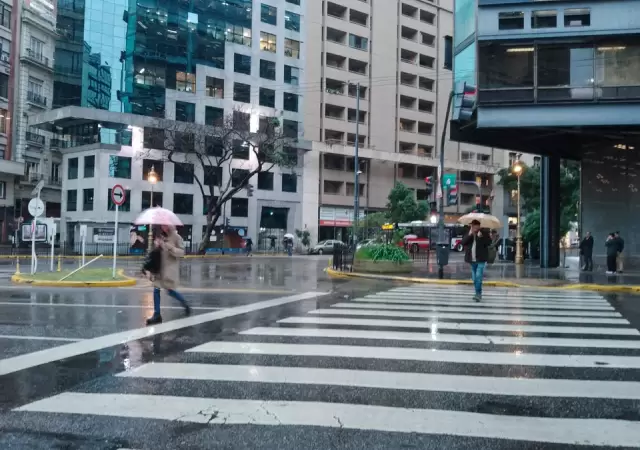 Mucha agua cay� en el Gran Buenos Aires/