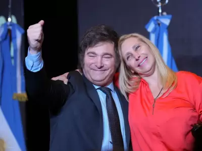 Javier y Karina Milei