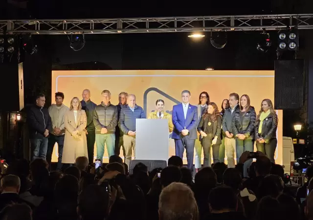 Silvia Lospenatto en el bunker del PRO.