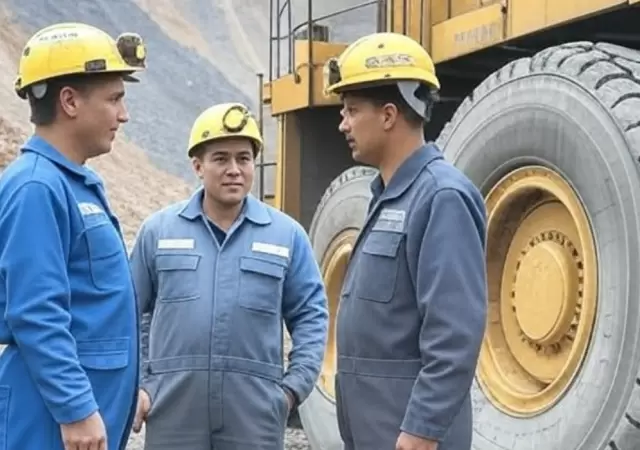 Trabajo en la miner�a.