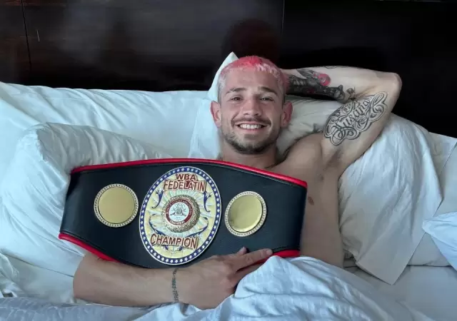 Coki Soto celebr� con el t�tulo en su poder.