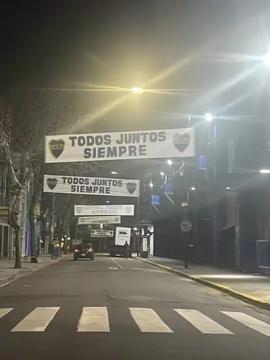Los pasacalles de apoyo a Rom�n