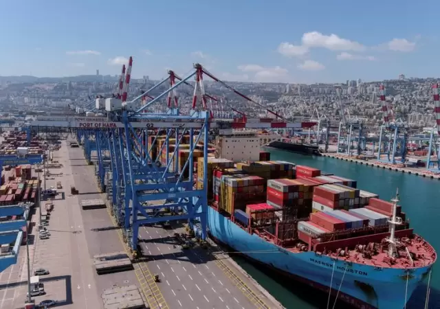 La ciudad portuaria de Haifa es de vital importancia para la econom�a de Israel.