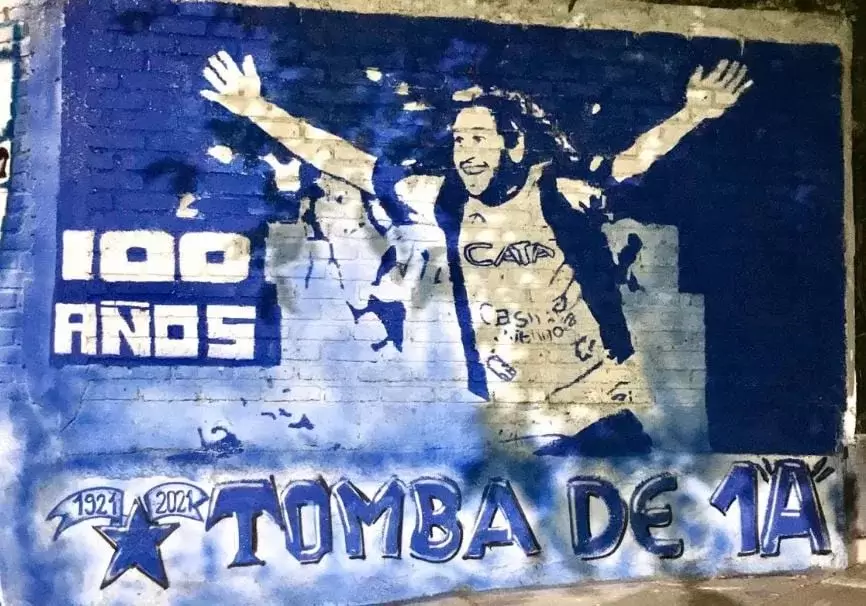 El mural en las cercan�as delde Feliciano Gamabrte/ Fuente: Web