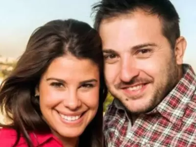 Diego Brancatelli y Cecilia Insinga.