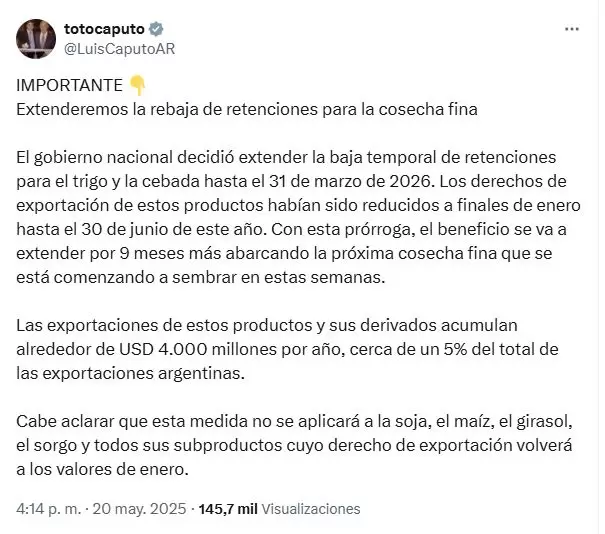 Retenciones