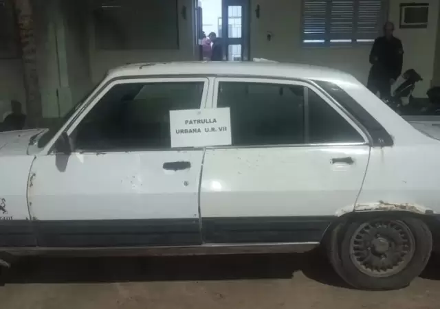 El Peugeot secuestrado.