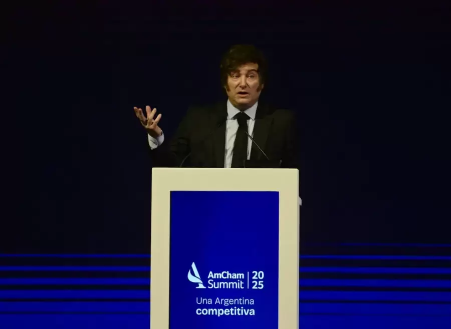 Milei en AmCham