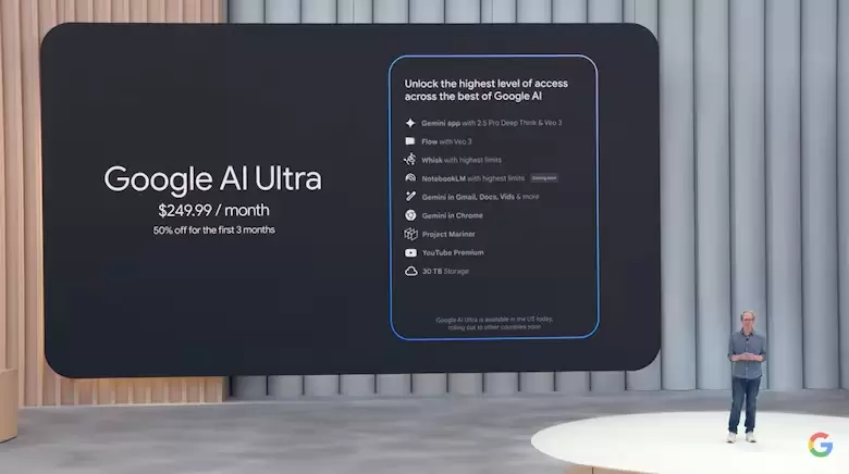 Google AI Ultra es el nuevo modo de suscripci�n de Gemini, dise�ado para ofrecer capacidades avanzadas de inteligencia artificial.
