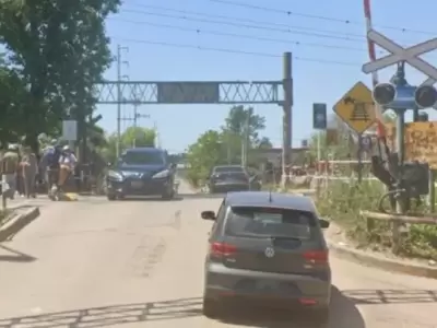 El sitio donde ocurri� el hecho. (Foto: gentileza Cr�nica)