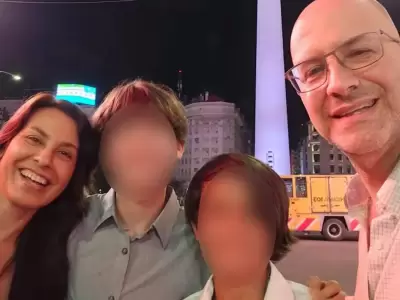 La familia asesinada./