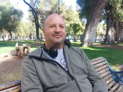 Mat�as Perdomo, integrante de Diego Armando Colectivo.