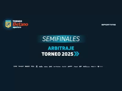 Estos son los �rbitros para las semis.