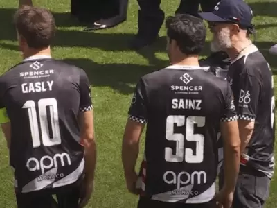 Gasly fue el capit�n y Sainz fue una de las figuras del partido.