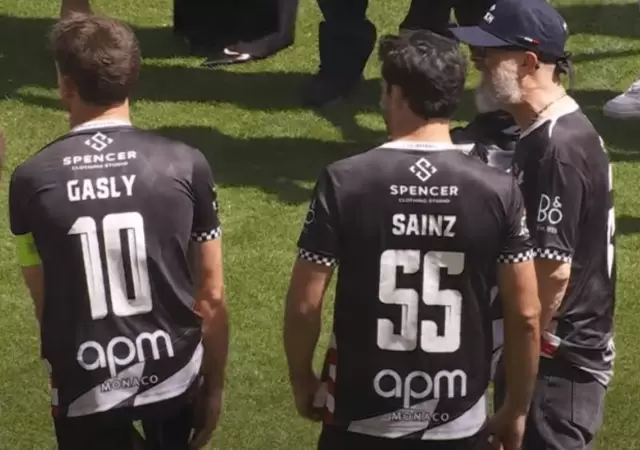 Gasly fue el capit�n y Sainz fue una de las figuras del partido.
