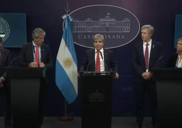 Anuncios del Gobierno.