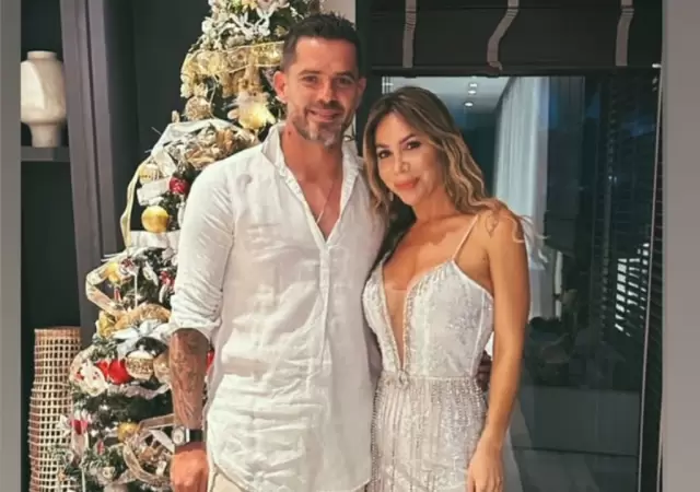 Fernando Gago y Ver�nica Laffitte esperan un hijo.