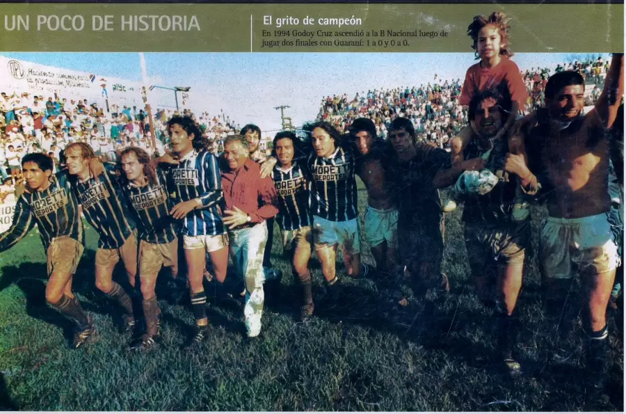 El d�a en que Godoy Cruz logr� el ascenso a la B nacional en Misiones