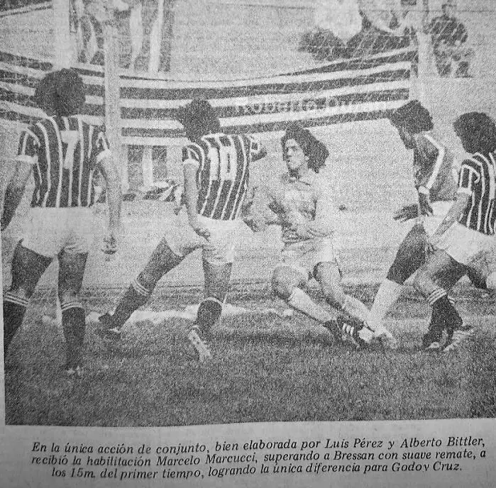 Gol de Marcucci en la Liga jugando para su querido Tomba