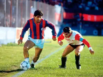 Lucho Malvarez jug� en San Lorenzo en los 80.