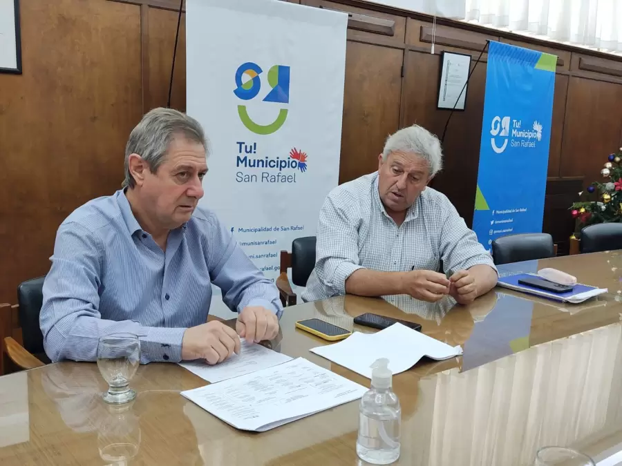 Emir F�lix, intendente de San Rafael