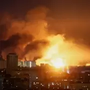 Brutales ataques a Kiev: siete horas de bombardeos masivos de Rusia