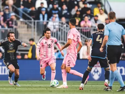 Con un golazo de tiro libre de Lionel Messi, salv� al Inter de otra derrota