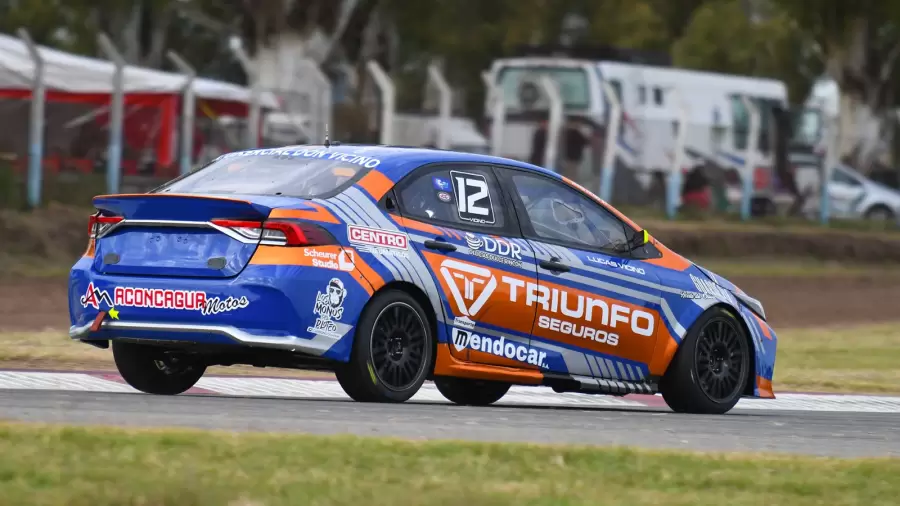 Lucas Vicino tuvo un problema el�ctrico que no le permiti� terminar la competencia/ Fuente: TN