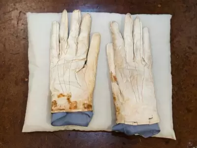 Los guantes ensangrentados de Abraham Lincoln