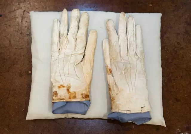 Los guantes ensangrentados de Abraham Lincoln