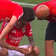 �ngel Di Mar�a llor� en su despedida del Benfica: conmovedor video