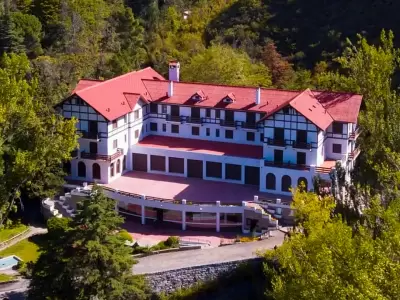 El Gran Hotel Villavicencio, ubicado al pie de la Cordillera de los Andes/