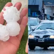 Cay� granizo y en Las Cuevas nev�: �se viene una bomba polar?