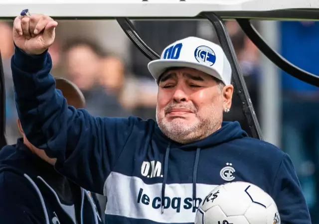 Una frase de Maradona, anticip el escndalo.