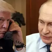 Trump le advirti� a Putin: "Est� jugando con fuego"