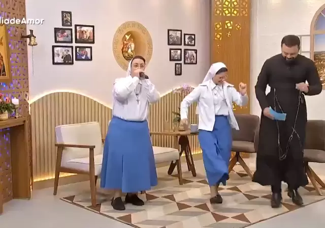 El beatbox de dos monjas brasile�as conquista las redes sociales.
