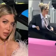 Wanda pint� de rosa el Lamborghini de Mauro y lo mostr� en pleno divorcio