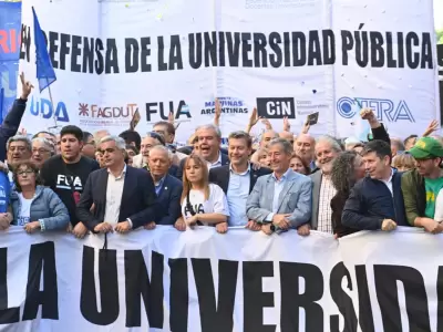 Marcha en defensa de la universidad p�blica