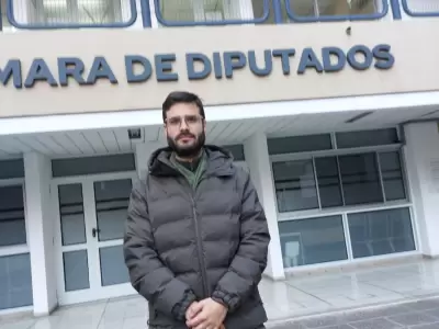 Diputado Emanuel Fugazzotto (Partido Verde).