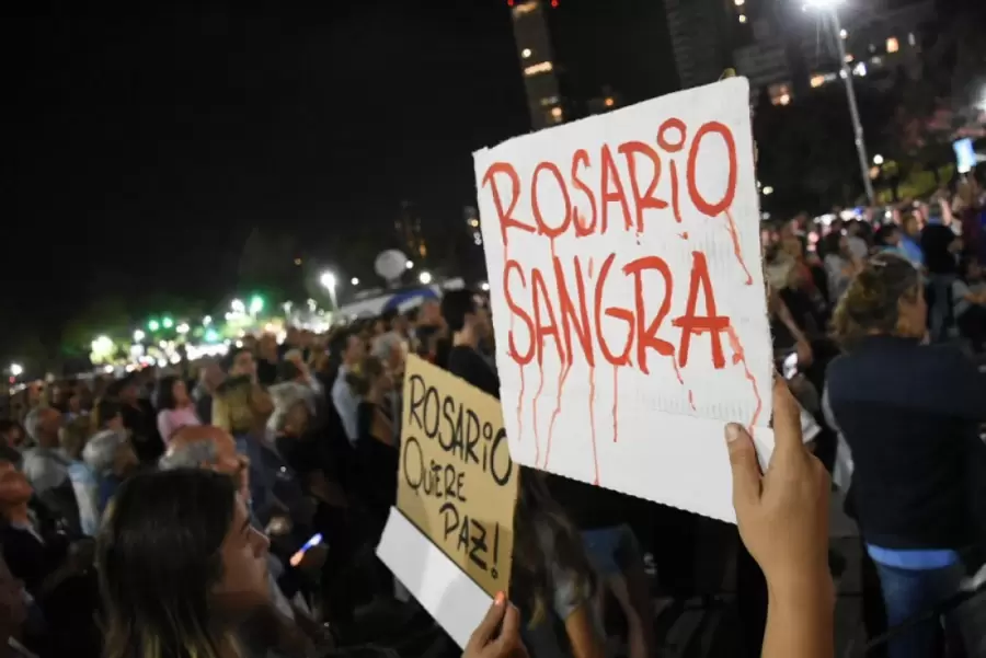 Rosario ciudad víctima