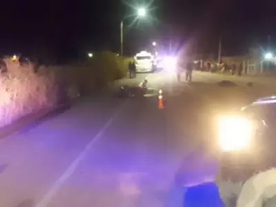 El fatal accidente ocurri� en el carril Chimbas.