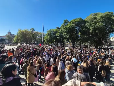 En diferentes provincias hubo marchas pidiendo la emergencia en discapacidad.