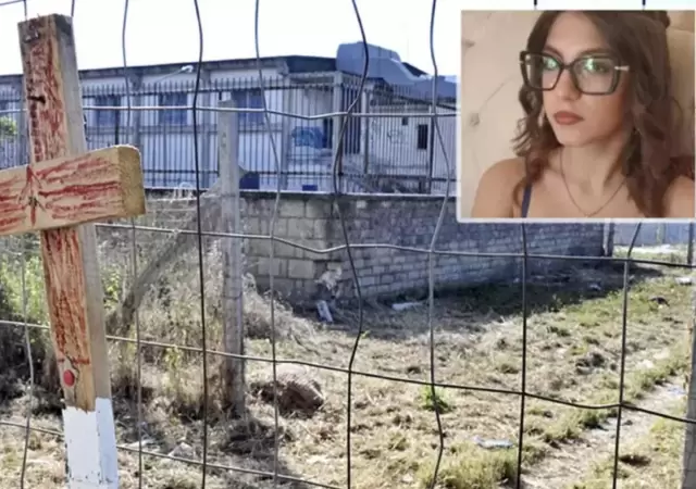 La chica asesinada y el lugar donde encontraron su cuerpo. (Imagen: web)