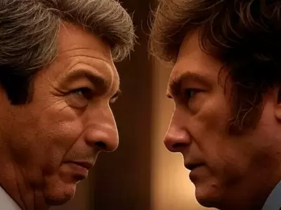 Ricardo Dar�n vs. Javier Milei.