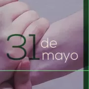 Caravana de ni�os en la Caminata del Lazo Verde contra el abuso