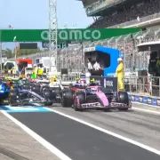 �Otra vez el motor! Colapinto sufri� una nueva falla y qued� afuera en la Q1