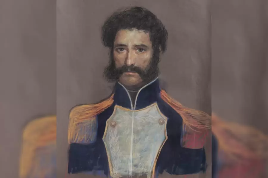 El mandatario de C�rdoba, general bustos, puso a su disposici�n tropas y pertrechos. (Imagen: archivo web)