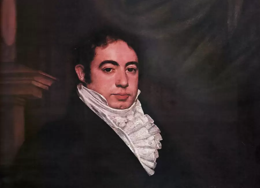 Bernardino Rivadavia se neg� a apoyar el proyecto. (Imagen: archivo web)